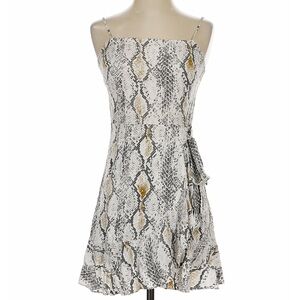 Express Snakeskin mini dress! Size M